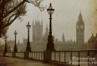 Купить фотообои Старинная фотография Биг Бена в Лондоне по доступной цене в Москве